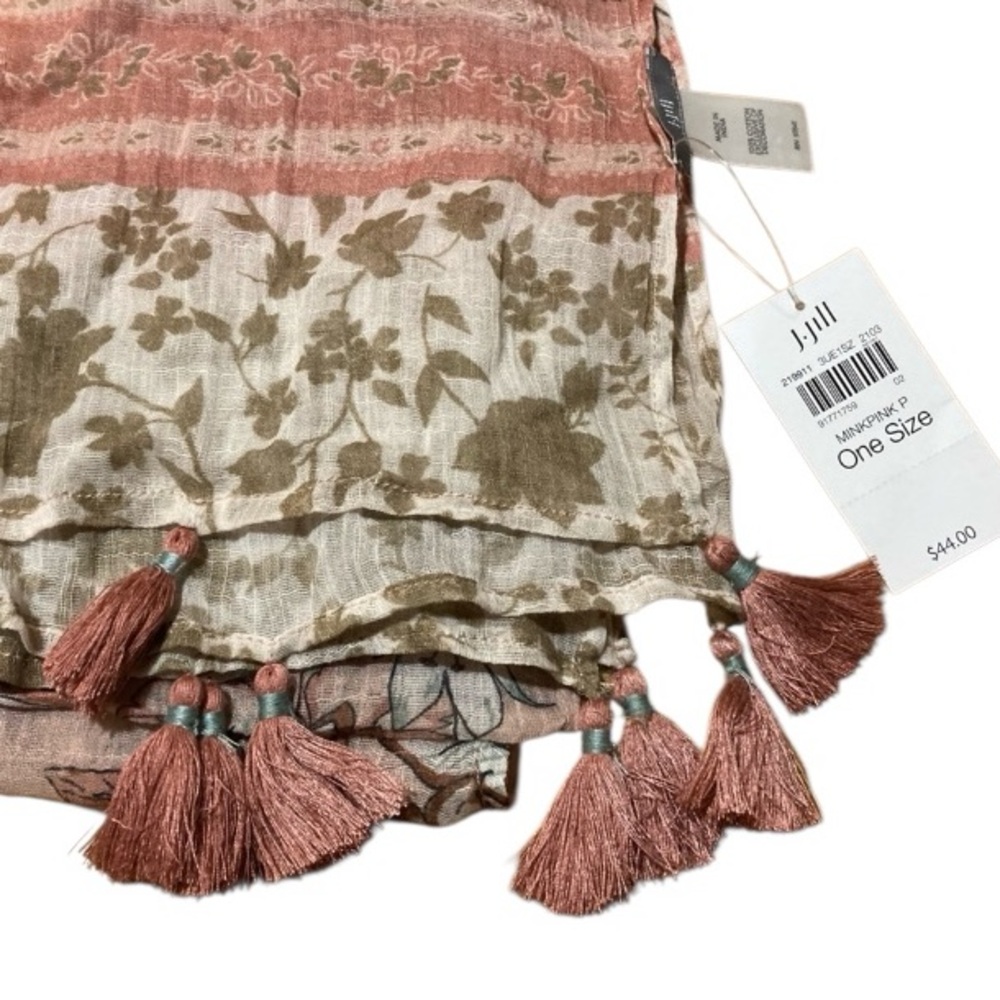 NWT J. Jill Floral Light Weight Scarf